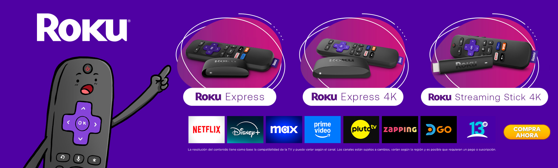 ¡Roku, la consola de streaming más reconocida en Latinoamérica!